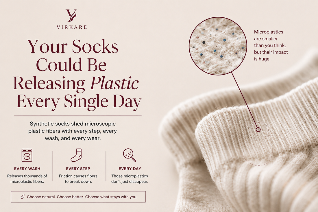 Your Socks Could Be Releasing Plastic Every Single Day!