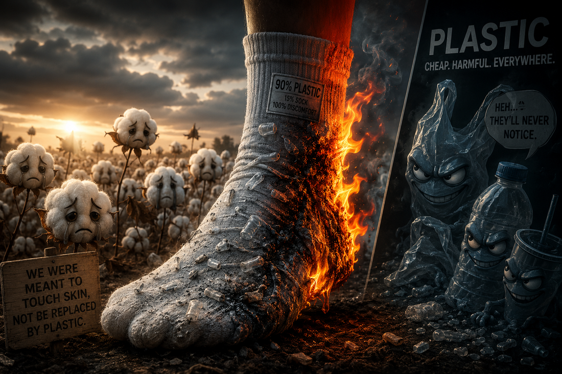 Overheating Feet, Tight Elastic, Rough Fabric — Why Have We Accepted This as Normal?